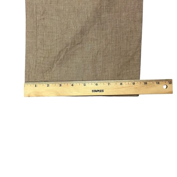 Marc by Marc Jacobs Straight Leg Trousers Womens Sz 8 Tan 4 Pocket Flat Front - Picture 8 of 8